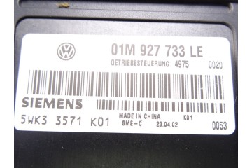 Centralita cambio automatico, Audi A3 (8L) 1.8 Ambiente 2002, 01M927733LE