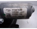 Elevalunas trasero izquierdo, Peugeot 308 (P5) Active Pack 2022, 9830816080