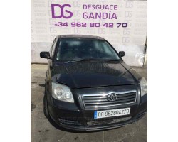 Toyota Avensis Berlina (T25) 2.0 D4-D Executive Berlina (5-Ptas.) 2003 para piezas | Desguace Gandia SL