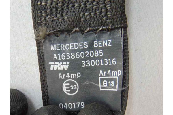 A1638602085 CINTURON SEGURIDAD TRASERO DERECHO MERCEDES-BENZ CLASE ML (BM 163)
