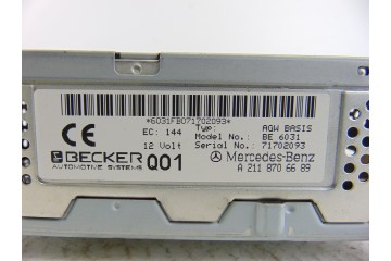 Módulo electrónico, Mercedes-benz Clase e (Bm 211) Berlina E 320 Cdi (211.022) 2007, A2118706689