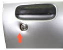 Puerta delantera derecha, Nissan Pickup (D22) TD Doble Cabina Navara 2002