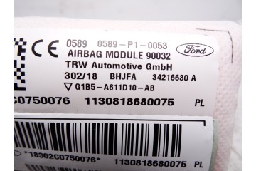 Airbag lateral derecho, Ford Ka+ (Cdu) Ultimate 2019, G1B5A611D10AB