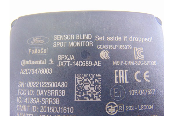 Módulo electrónico, Ford Puma Hybrid ST-Line 2021, JX7T14C689AE