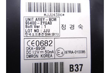 Módulo electrónico, Hyundai IX35 (El/lm) Style 2WD 2015, 954002YGAO