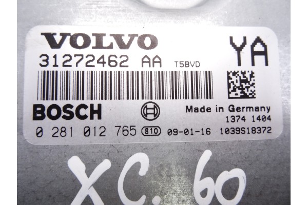 Centralita motor uce, Volvo XC60 Kinetic AWD 2009, 31272462AA