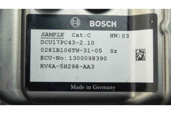 Centralita motor uce, KV6A-5H298-AA3