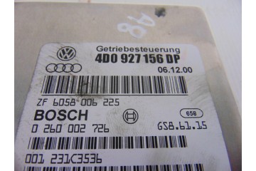 Centralita cambio automatico, Audi A8 (D2) 2.5 TDI Quattro 2001, 4D0927156DP