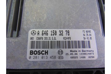 Centralita motor uce, Mercedes-benz Vito Basic-kombi (639) 111 CDI Largo (639.603) 2006, A6461503278