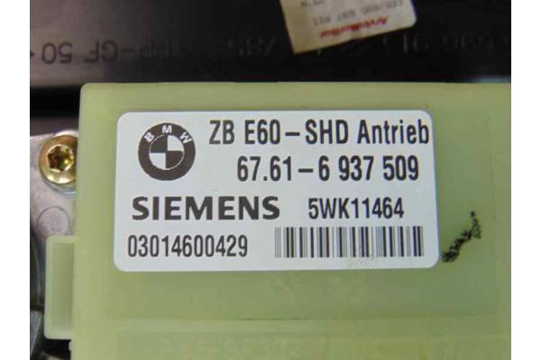 Techo electrico, Bmw Serie 7 (E65/E66) 730d 2008