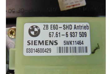 Techo electrico, Bmw Serie 7 (E65/E66) 730d 2008