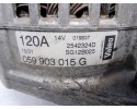 Alternador, Audi A6 Berlina (4B2) 2.5 Tdi 2001, 059903015G