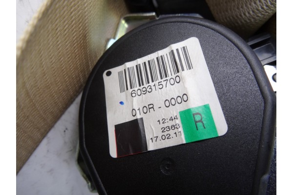 Cinturon seguridad delantero derecho, Bmw Serie 7 (F01/F02) 740d xDrive 2011, 609315700