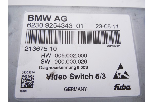 Módulo electrónico, Bmw Serie 7 (F01/F02) 740d xDrive 2011, 9254343