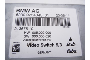 Módulo electrónico, Bmw Serie 7 (F01/F02) 740d xDrive 2011, 9254343