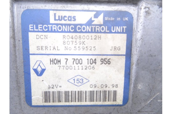 Centralita motor uce, Renault Kangoo I (F/KC0) Alize 1998, 7700104956