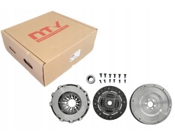 CLUTCH SET WITH SINGLE MASS WHEEL VOLKSWAGEN PASSAT 130KM