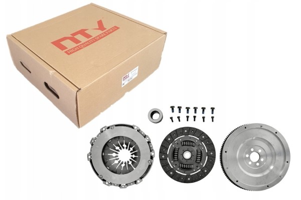 CLUTCH SET WITH SINGLE MASS WHEEL VOLKSWAGEN PASSAT 130KM