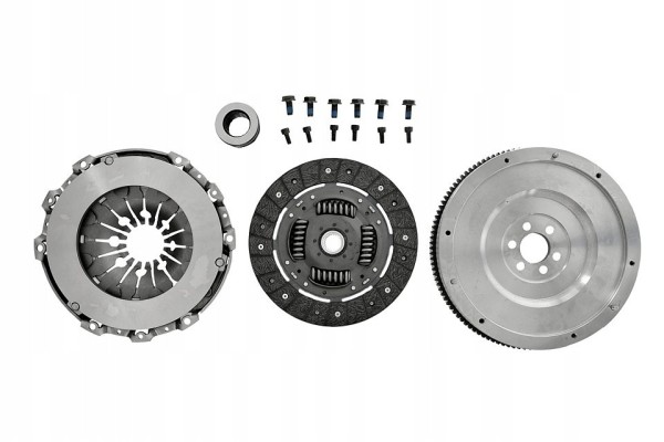CLUTCH SET WITH SINGLE MASS WHEEL VOLKSWAGEN PASSAT 130KM Catalog number of the part NZS VW 001