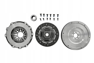 CLUTCH SET WITH SINGLE MASS WHEEL VOLKSWAGEN PASSAT 130KM Catalog number of the part NZS VW 001