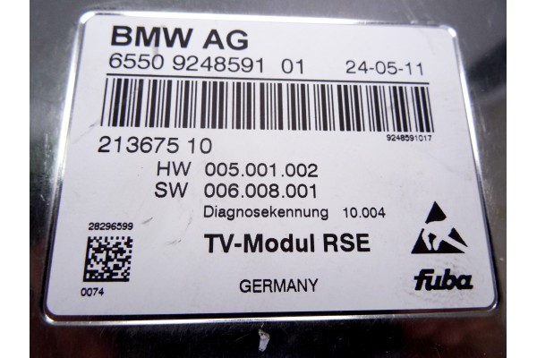 Módulo electrónico, Bmw Serie 7 (F01/F02) 740d xDrive 2011, 9248591