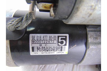 Motor arranque, Peugeot 508 Sw Active 2017, 9801667780