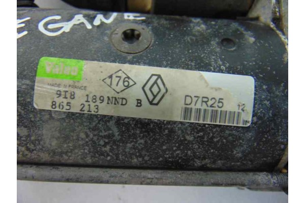 Motor arranque, Renault Megane I Classic (LA0) 1.9 dTi RN (LAON) 1998, D7R25