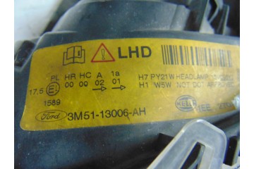 Faro izquierdo, Ford Focus C-max (CAP)(2003) Ambiente (D) 2006, 3M5113006AH
