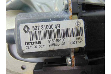 Elevalunas trasero izquierdo, Renault Scenic Iii (Jz) Emotion 2009, 82731000