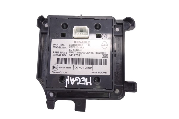 253B00345R MODULO ELECTRONICO RENAULT MEGANE III COUPE