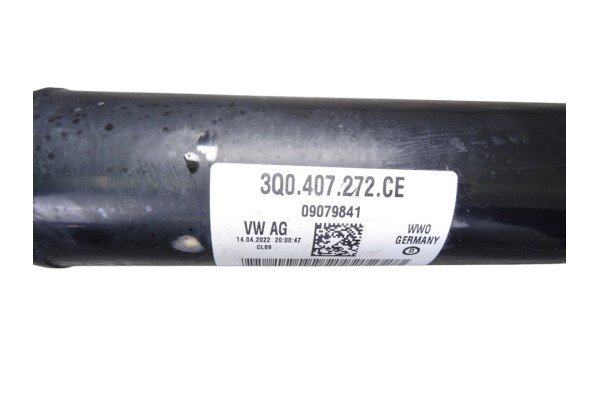 Transmision delantera derecha, Audi Q3 (F3B) 35 TDI S line 2022, 3Q0407272CE