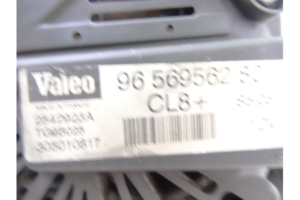 9656956280  ALTERNADOR CITROEN C3 1.1 SX Plus 2005 9656956280 211065 CITROEN - 2