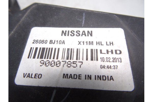 Faro izquierdo, Nissan NV200 /Evalia (M20/M) Kasten Comfort 2013, 26060BJ10A