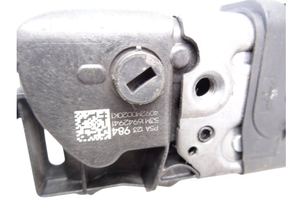 Cerradura puerta trasera derecha, Citroen C3 Feel 2022, 123984