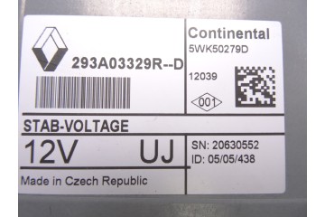 293A03329R  MODULO ELECTRONICO RENAULT MEGANE III COUPE Dynamique 2012 293A03329R 211115 RENAULT - 2
