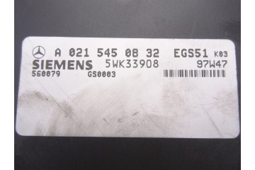 A0215450832  MODULO ELECTRONICO MERCEDES-BENZ CLASE E (BM 210) BERLINA 300 Turbodiesel (210.025) 1997 A0215450832 211137 MERCEDE