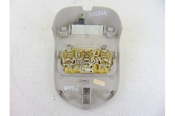 Luz interior, Peugeot 3008 Confort 2009, 9681370177