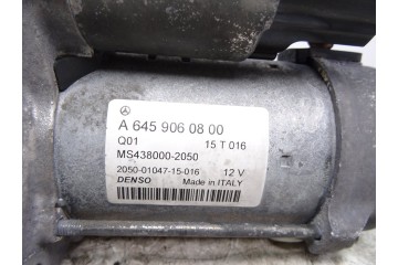 Motor arranque, Mercedes-benz Clase a (Bm 176) A 180 CDI BlueEfficiency (176.012) 2015, A6459060800