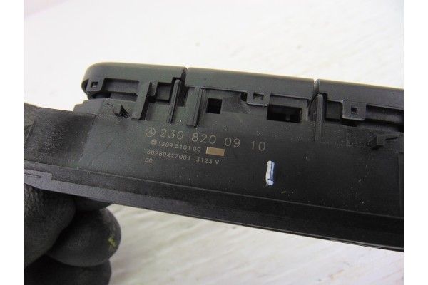 Interruptor, Mercedes-benz Sl (Bm 230) Roadster 500 (230.475) 2003, 2308200910