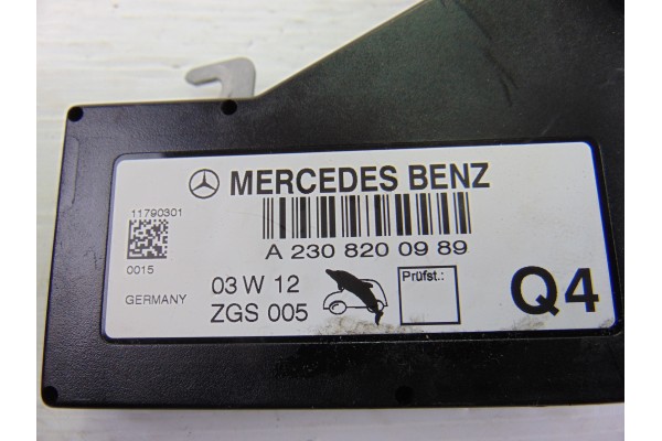 Módulo electrónico, Mercedes-benz Sl (Bm 230) Roadster 500 (230.475) 2003, A2308200989