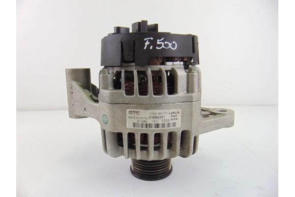 51884351  ALTERNADOR FIAT 500X (334) Mirror 2017 51884351 205167 FIAT - 3