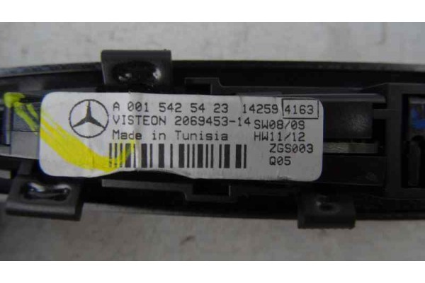 Sensor de aparcamiento, Mercedes-benz Clase C (Bm 205) Berlina C 300 CDI BlueTEC Hybrid (205.012) 2014, A0015425423