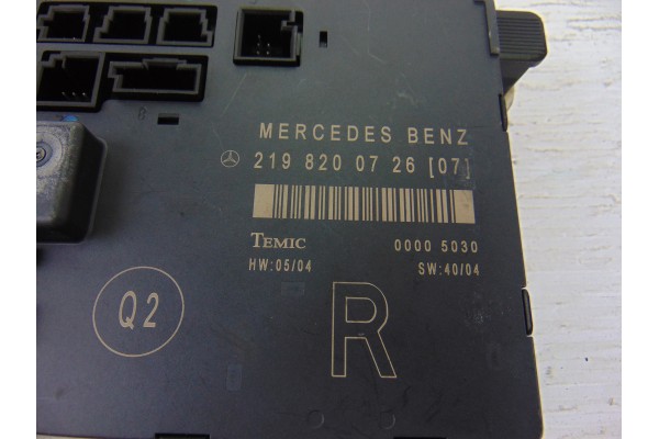 Módulo electrónico, Mercedes-benz Cls (Bm 219) 350 Cgi (219.357) 2006, 2198200726