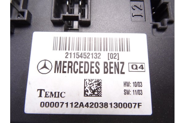 Módulo electrónico, Mercedes-benz Clase e (Bm 211) Berlina E 270 Cdi (211.016) 2003, 2115452132