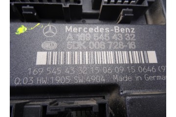 Caja reles / fusibles, Mercedes-benz Clase B (Bm 245) 200 Cdi (245.208) 2008, A1695454332