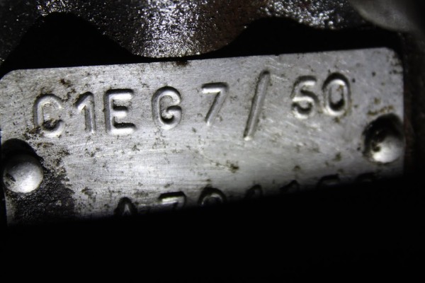 Motor completo, Renault Clio I Fase I / Ii (B/C57) 1.2 Alize 1992, C1E750