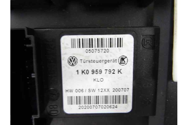 Elevalunas delantero derecho, Volkswagen Golf Plus V (5M1) Edition 2007