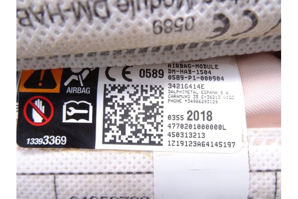 Airbag cortina delantero izquierdo, Citroen C3 Aircross Feel 2019, 03552018