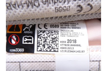 Airbag cortina delantero izquierdo, Citroen C3 Aircross Feel 2019, 03552018