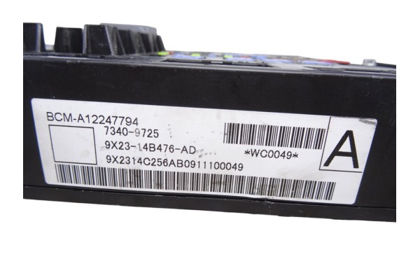 Caja reles / fusibles, Jaguar Xf 3.0 V6 Diesel Luxury 2012, 9X2314B476AD